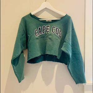 Vintage Cropped Sweatshirt